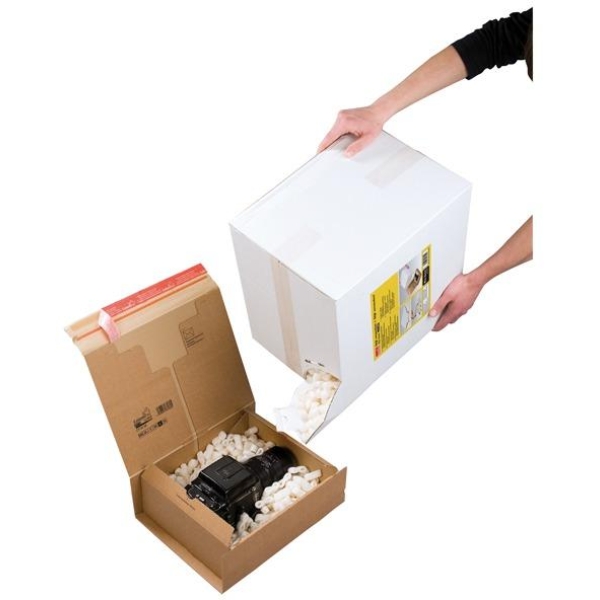 Chips in polistirolo per imballaggi - ColomPac® - scatola da 540 gr (45 lt) - CPSALF01.01.04 - 239225