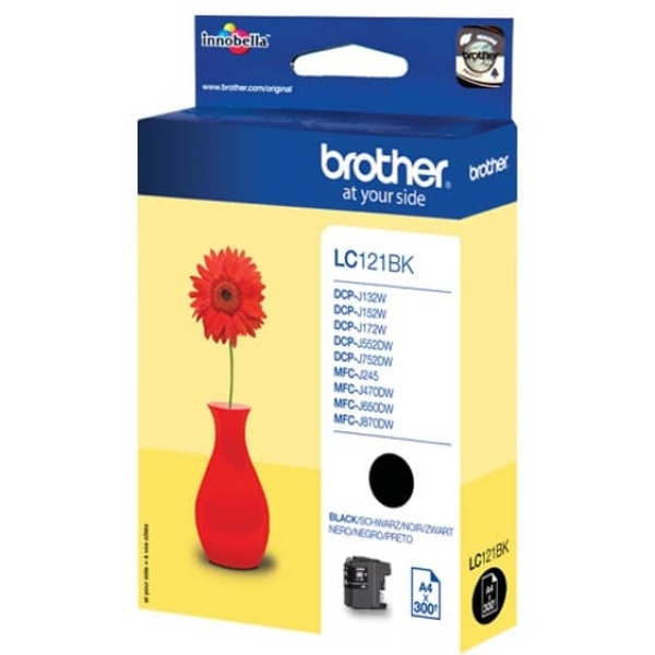 Cartuccia Brother 121 (LC-121BK) nero - 239800