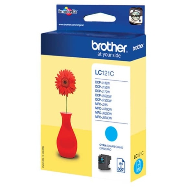 Cartuccia Brother 121 (LC-121C) ciano - 239803