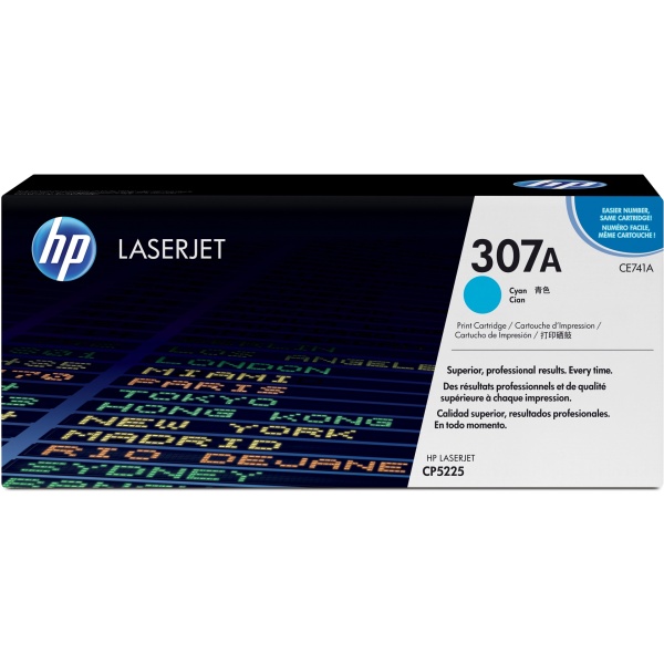 Toner HP 307A (CE741A) ciano - 240908