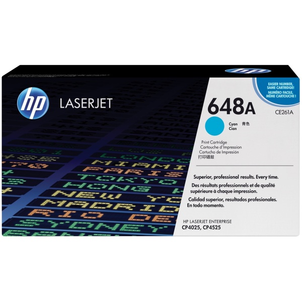 Toner HP 648A (CE261A) ciano - 241238