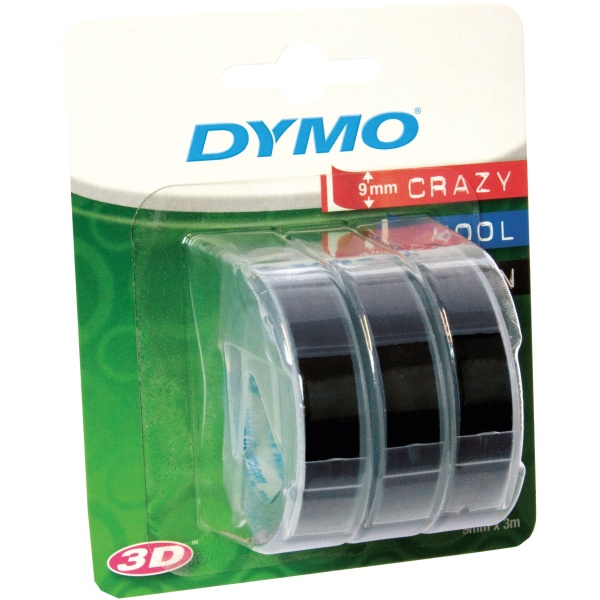 Nastro Dymo 9mm x 3m (S0847730) nero - 241628