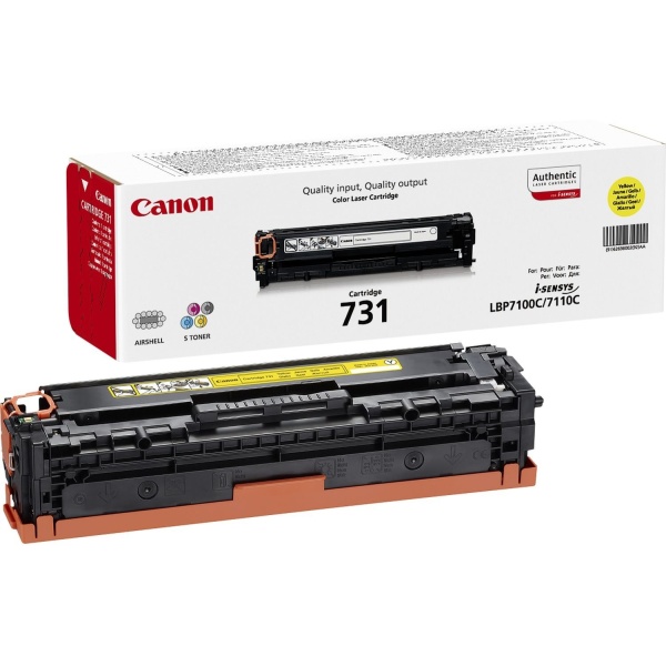 Toner Canon 731Y (6269B002) giallo - 242894