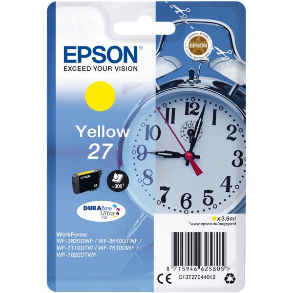 Cartuccia Epson 27 (C13T27044012) giallo - 244233