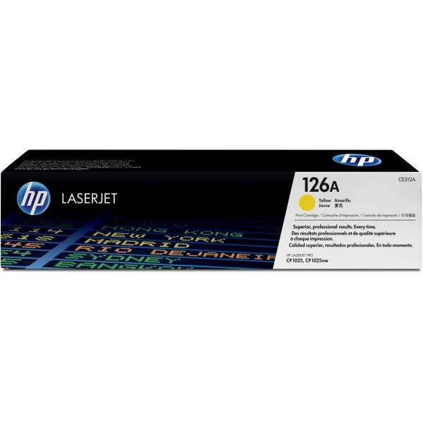Toner HP 126A (CE312A) giallo - 254926