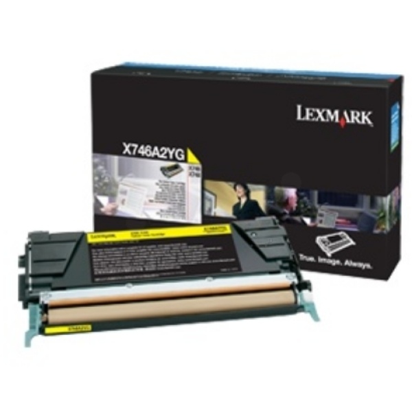 Toner Lexmark X746, X748 (X746A3YG) giallo - 300234
