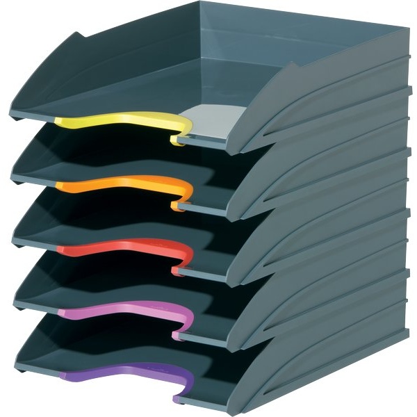 Vaschette Portacorrispondenza Varicolor&reg; Durable - 25,5X33X5,5 Cm - Assortiti - 7705-57