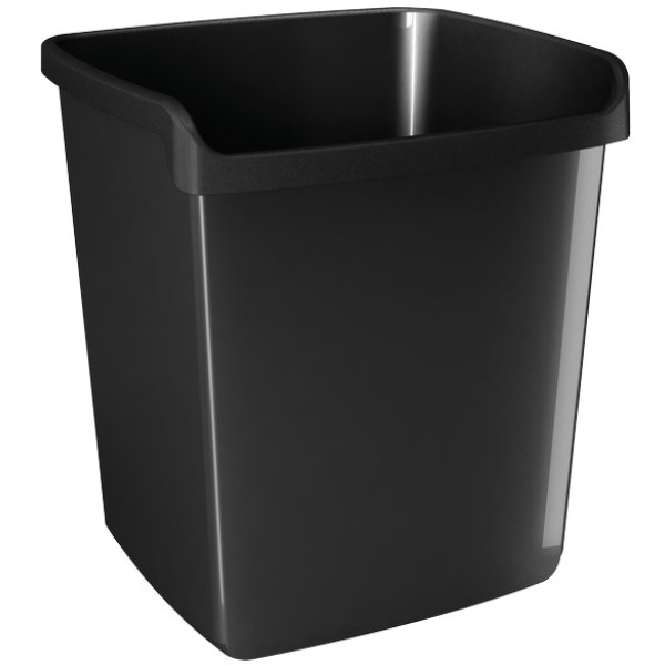 Accessori Da Scrivania My Desk Arda - Cestino - 28,7X25,3X32,3 Cm - Nero - 8116N