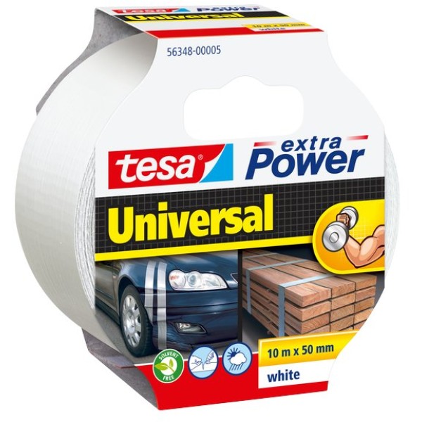 Nastro Extra Power Tesa - Extra Power Universal - Bianco - 10 M X 50 Mm - 56348-00005-05