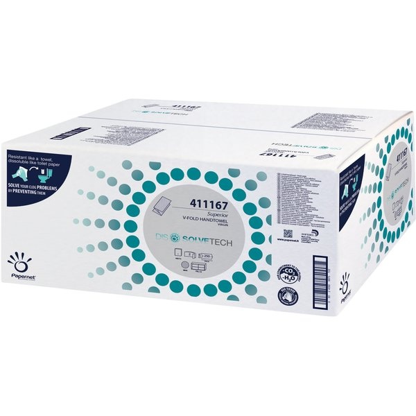 conf. 1 Superior Asciugamani piegati V Papernet 411167