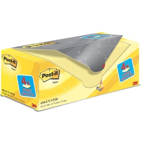 Post-It - 654CY-VP20