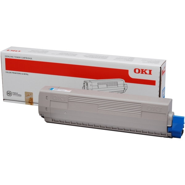 Toner Oki 44844507 ciano - 311258