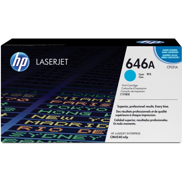 Toner HP 646A (CF031A) ciano - 352046