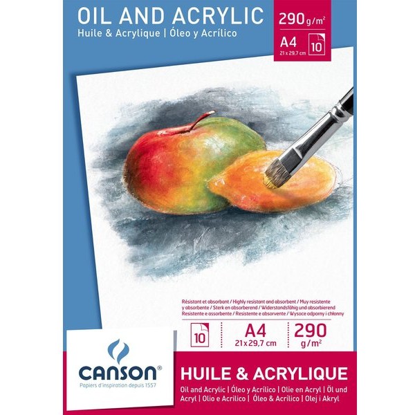 Blocchi per olio e acrilico Canson - A4 - 200005785