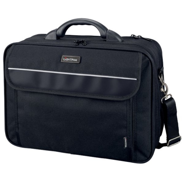Borsa porta laptop ARCO Lightpak - 40,5x33x16cm - nero - 46010