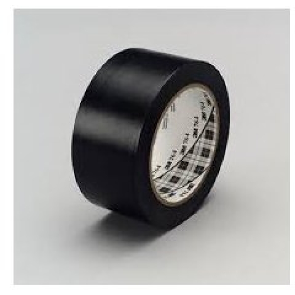 Nastro adesivo vinilico 764 3M - nero - 10297