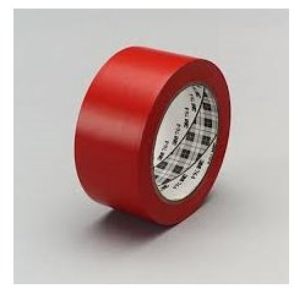 Nastro adesivo vinilico 764 3M - rosso - 10119