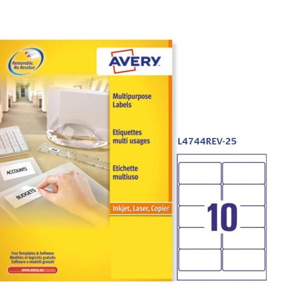 Avery - L4744REV-25