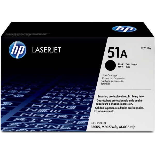 Toner HP 51A (Q7551A) nero - 394611