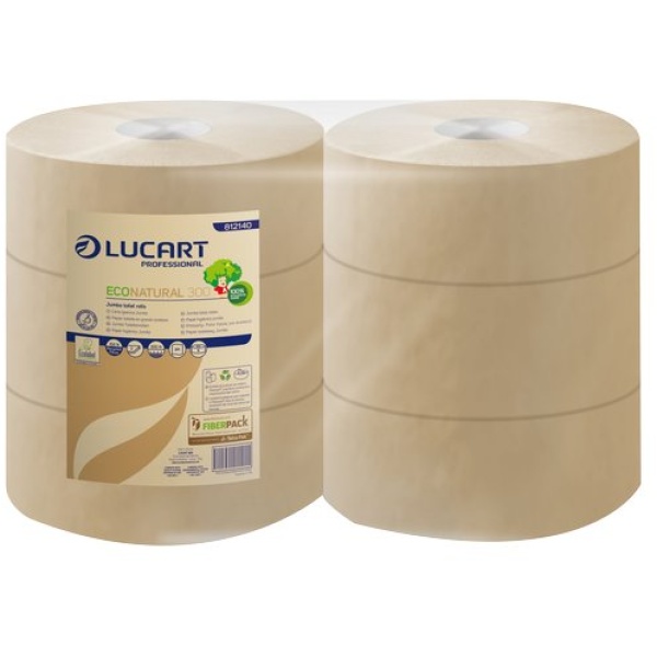 Eco Natural Lucart - maxi jumbo - 2 - H 9,8x&Oslash; 24,5 cm - 811 - 812140A (conf.6)