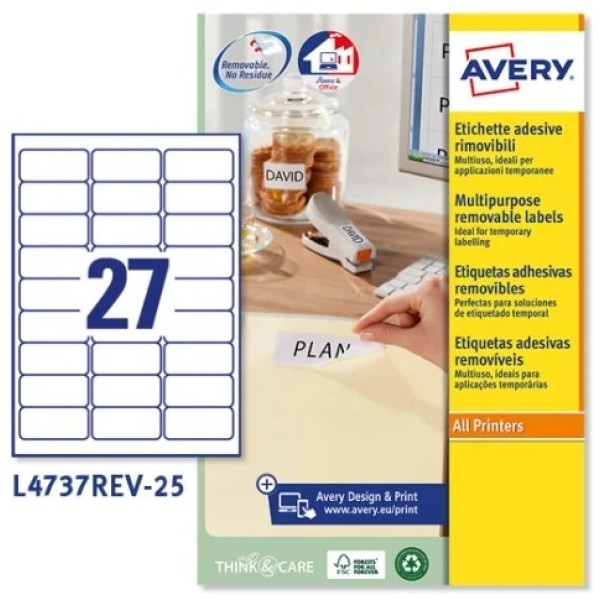 Avery - L4737REV-25