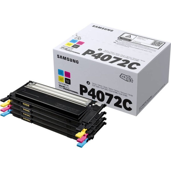 Toner Samsung CLT-P4072C (SU382A) ciano-magenta-giallo -nero - 496373