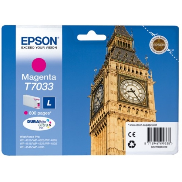 Cartuccia Epson T7033 (C13T70334010) magenta - 516445