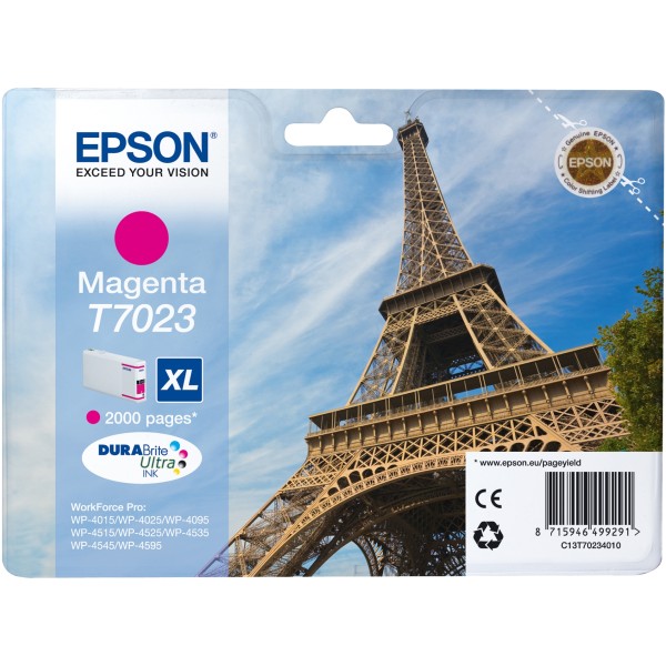 Cartuccia Epson T7023 (C13T70234010) magenta - 516518