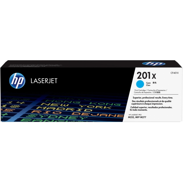 Toner HP 201X (CF401X) ciano - 601269
