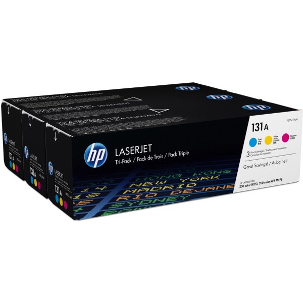 Toner HP 131A (U0SL1AM) ciano-magenta-giallo - 601287