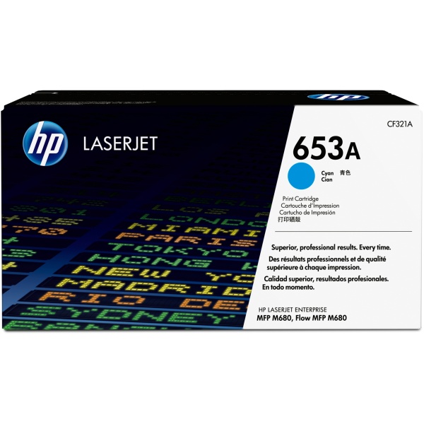 Toner HP 653A (CF321A) ciano - 601295