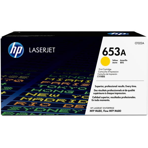 Toner HP 653A (CF322A) giallo - 601298