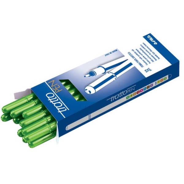 Tratto Pen - astuccio - verde fluo - 830715 (conf.12)
