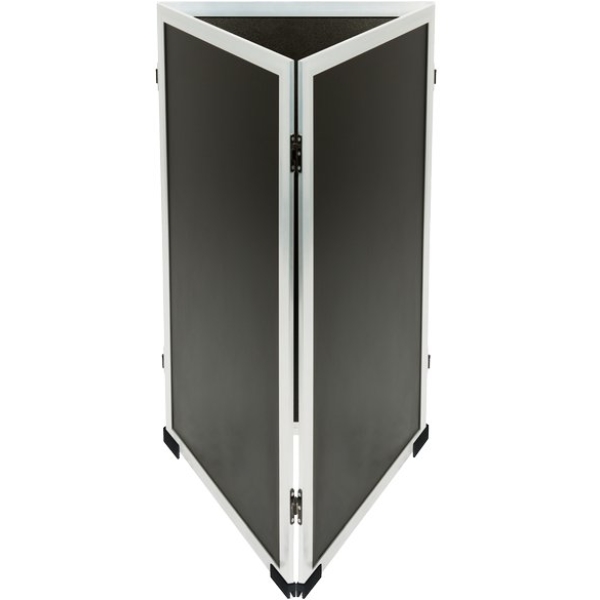 Lavagna Multiboard Securit - 125x70 cm - 125x70 cm - nero - argento - SBM-SS-115