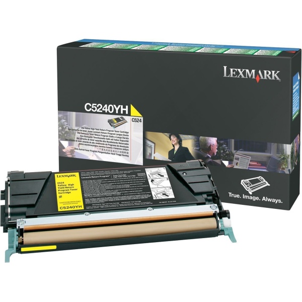 Toner Lexmark C5240YH giallo - 753244