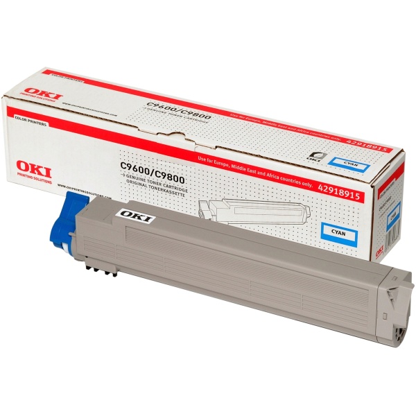Toner Oki 42918915 ciano - 780873