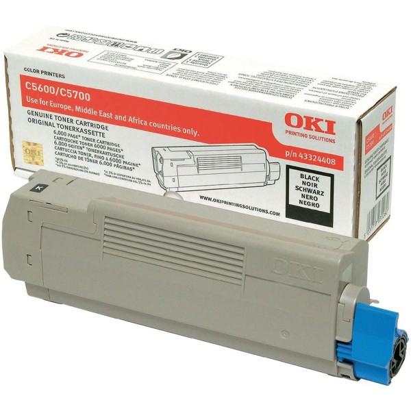 Toner Oki 43324408 nero - 780946