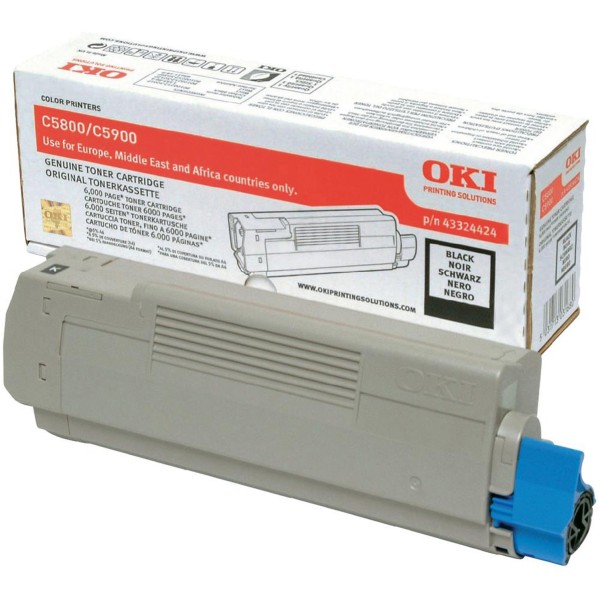 Toner Oki 43324424 nero - 780988