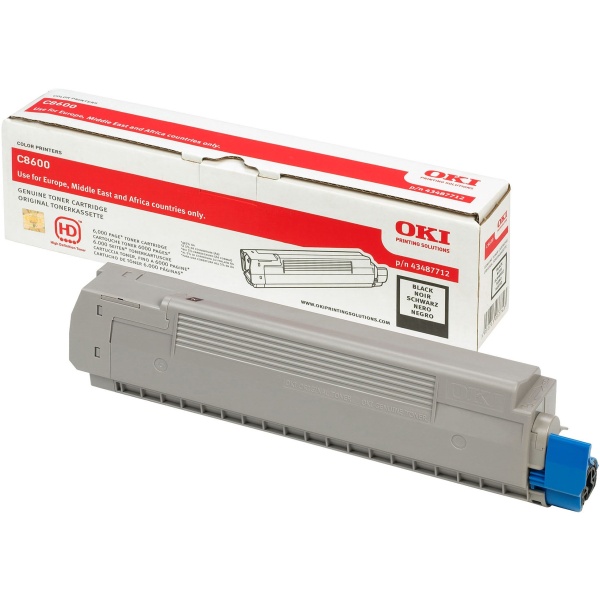 Toner Oki 43487712 nero - 781292