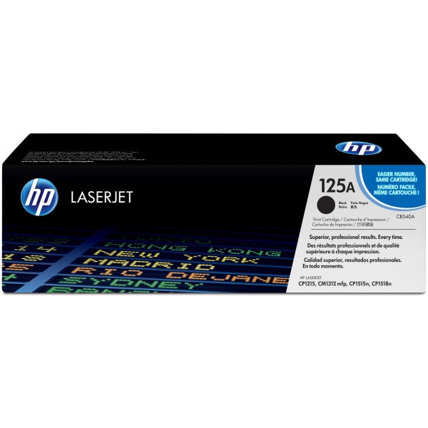 Toner HP 125A (CB540A) nero - 821559