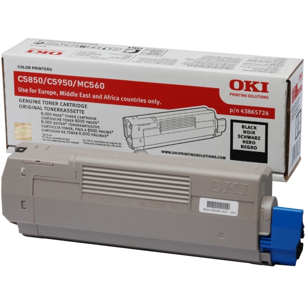 Toner Oki 43865724 nero - 823428