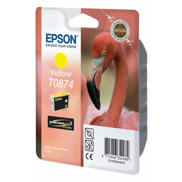 Cartuccia Epson T0874 (C13T08744010) giallo - 823931