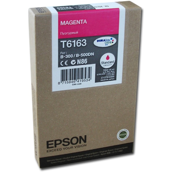 Cartuccia Epson T6163 (C13T616300) magenta - 824009