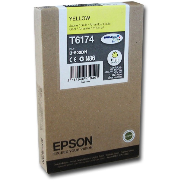 Cartuccia Epson T6174 (C13T617400) giallo - 824041