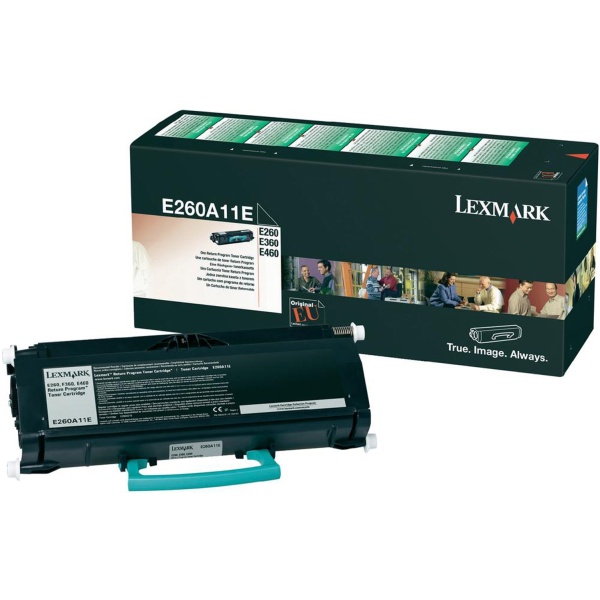 Toner Lexmark E260A11E nero - 874106