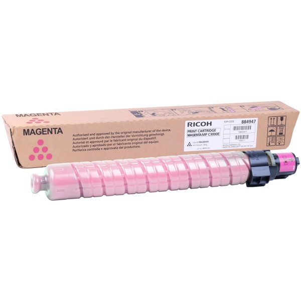 Toner Ricoh MPC3000E (884948) magenta - 874253