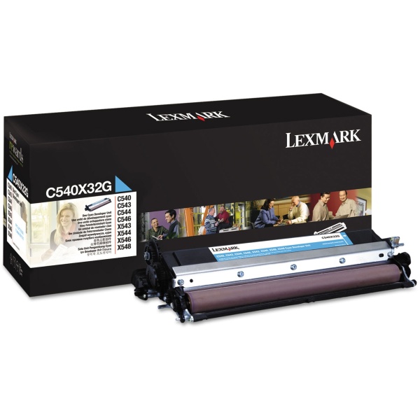 Developer Lexmark C540X32G ciano - 874465