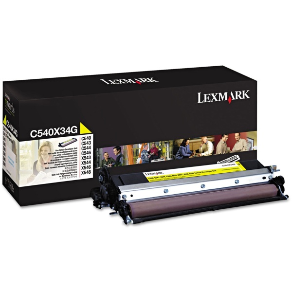 Developer Lexmark C540X34G giallo - 874481