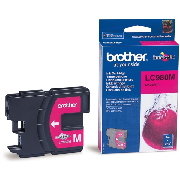 Cartuccia Brother 980 (LC-980M) magenta - 875143