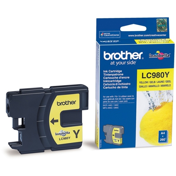 Cartuccia Brother 980 (LC-980Y) giallo - 875151